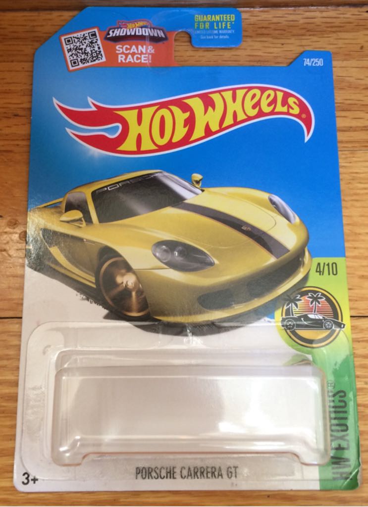 Porsche Carrera GT - ’16 HW Exotics toy car collectible - Main Image 2