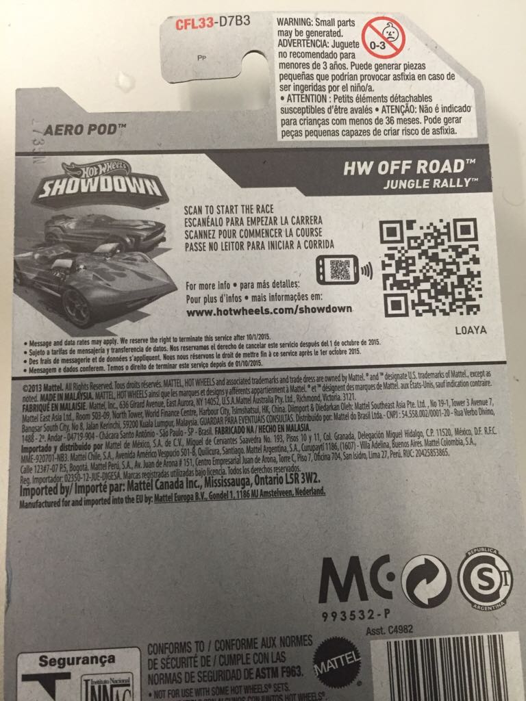 Aero Pod - HW Rescue toy car collectible - Main Image 2