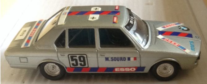 BMW 5.30 Gris - Solido toy car collectible - Main Image 2