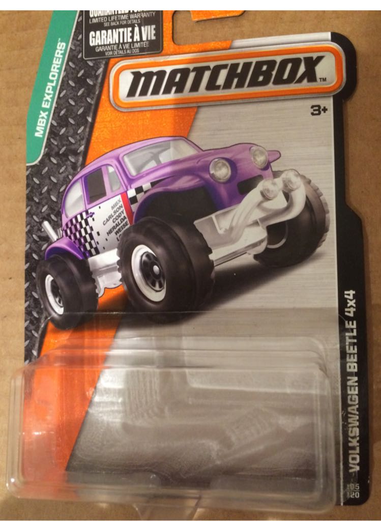 VolksWagen Beetle 4X4 - MBX Explorers toy car collectible - Main Image 2