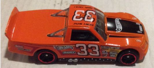 Circle Truker Naranja - Hot Wheels toy car collectible - Main Image 2