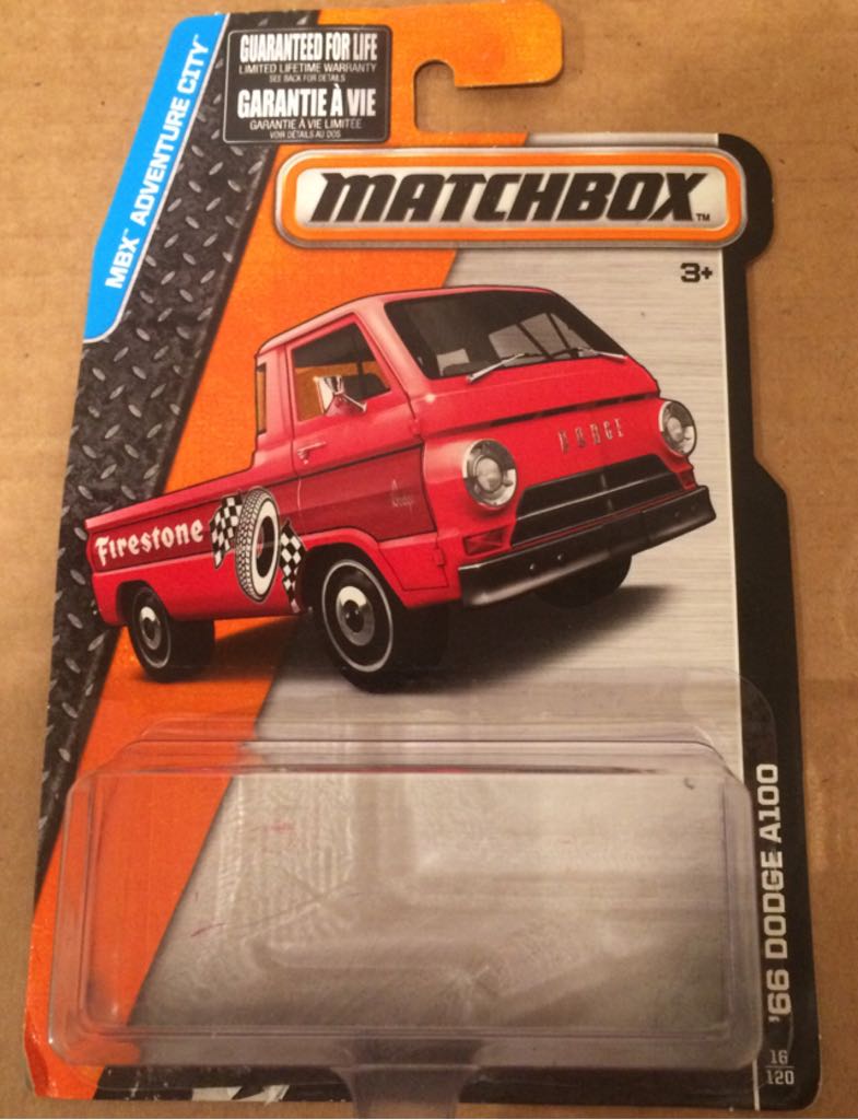 Dodge A100 ’66 - 2016 - MBX Adventure City toy car collectible - Main Image 2