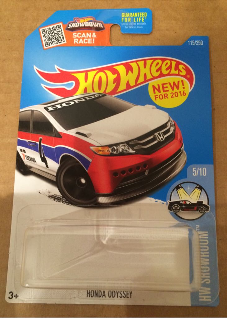 Honda Odyssey - ’16 HW Showroom toy car collectible - Main Image 2