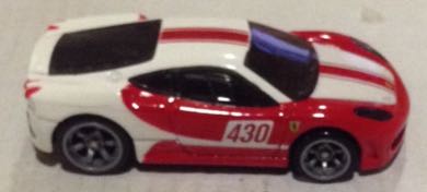 Ferrari F430 Challenge Blanco Y Rojo - Hot Wheels toy car collectible - Main Image 2