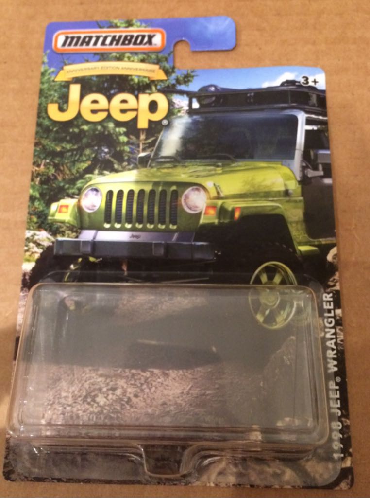 Jeep Wrangler 1998 - MBX Jeep toy car collectible - Main Image 2