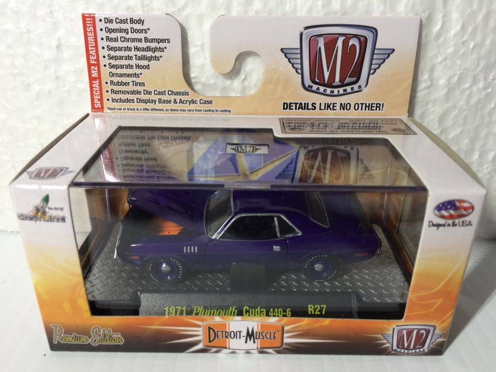 M2 Machines - Detroit-Muscle toy car collectible - Main Image 1