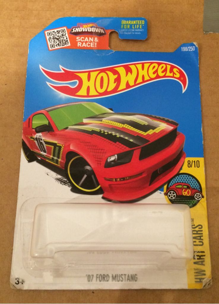Ford Mustang ’07 - ’16 HW Art Cars toy car collectible - Main Image 2