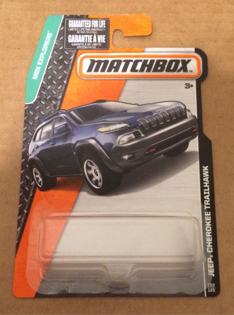 Jeep Cherokee Trailhawk - 2016 - MBX Explorers toy car collectible - Main Image 2