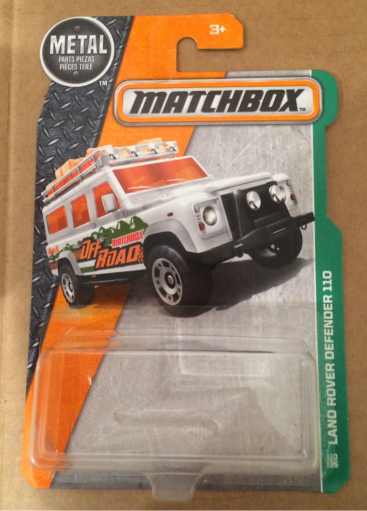 Land Rover Defender 110 WHITE OFF ROAD - 2016 - MBX Explorers toy car collectible - Main Image 2