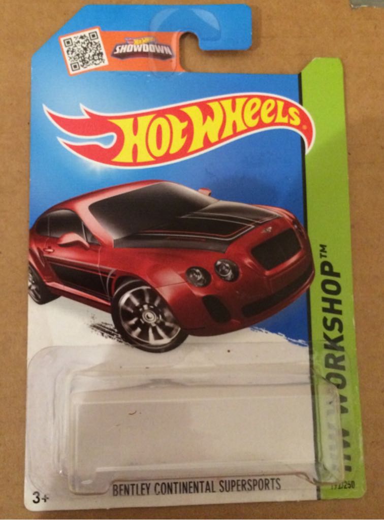 Bentley Continental Supersports - HW WORKSHOP toy car collectible - Main Image 2