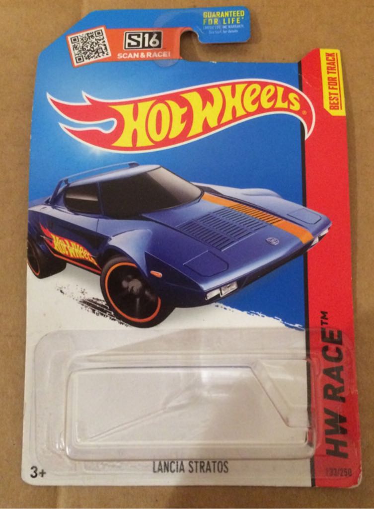 Lancia Stratos - HW Race toy car collectible - Main Image 2