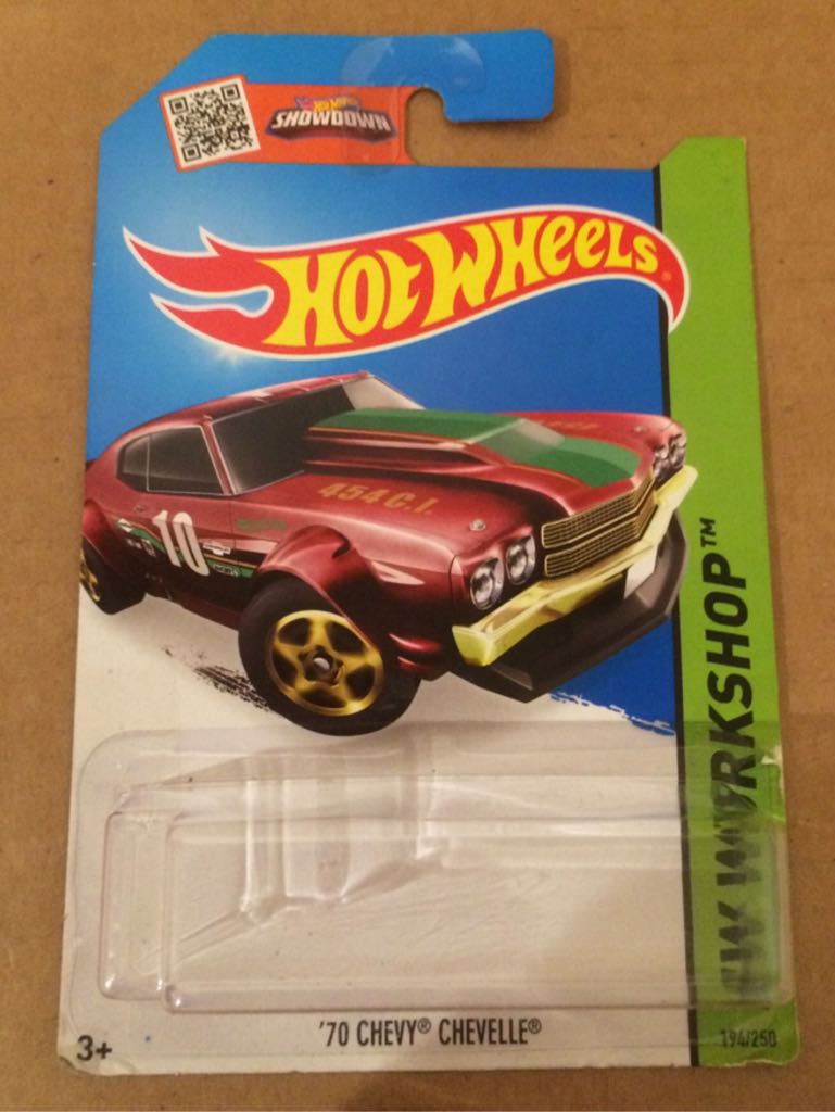 Chevy Chevelle ’70 - HW WORKSHOP toy car collectible - Main Image 2