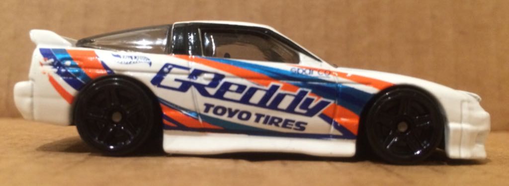 Nissan 180SX Type X ’96 - ’16 HW Speed Graphics toy car collectible - Main Image 1