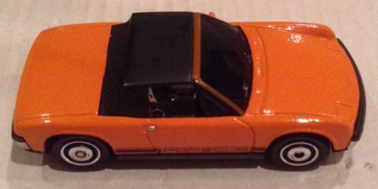VW Porsche 914 Naranja - Machtbox toy car collectible - Main Image 2
