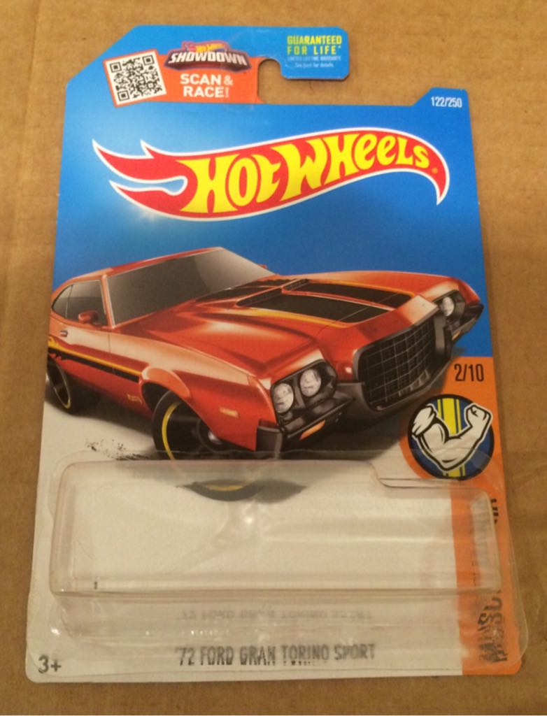 Ford Gran Torino Sport ’72 - ’16 Muscle Mania toy car collectible - Main Image 2