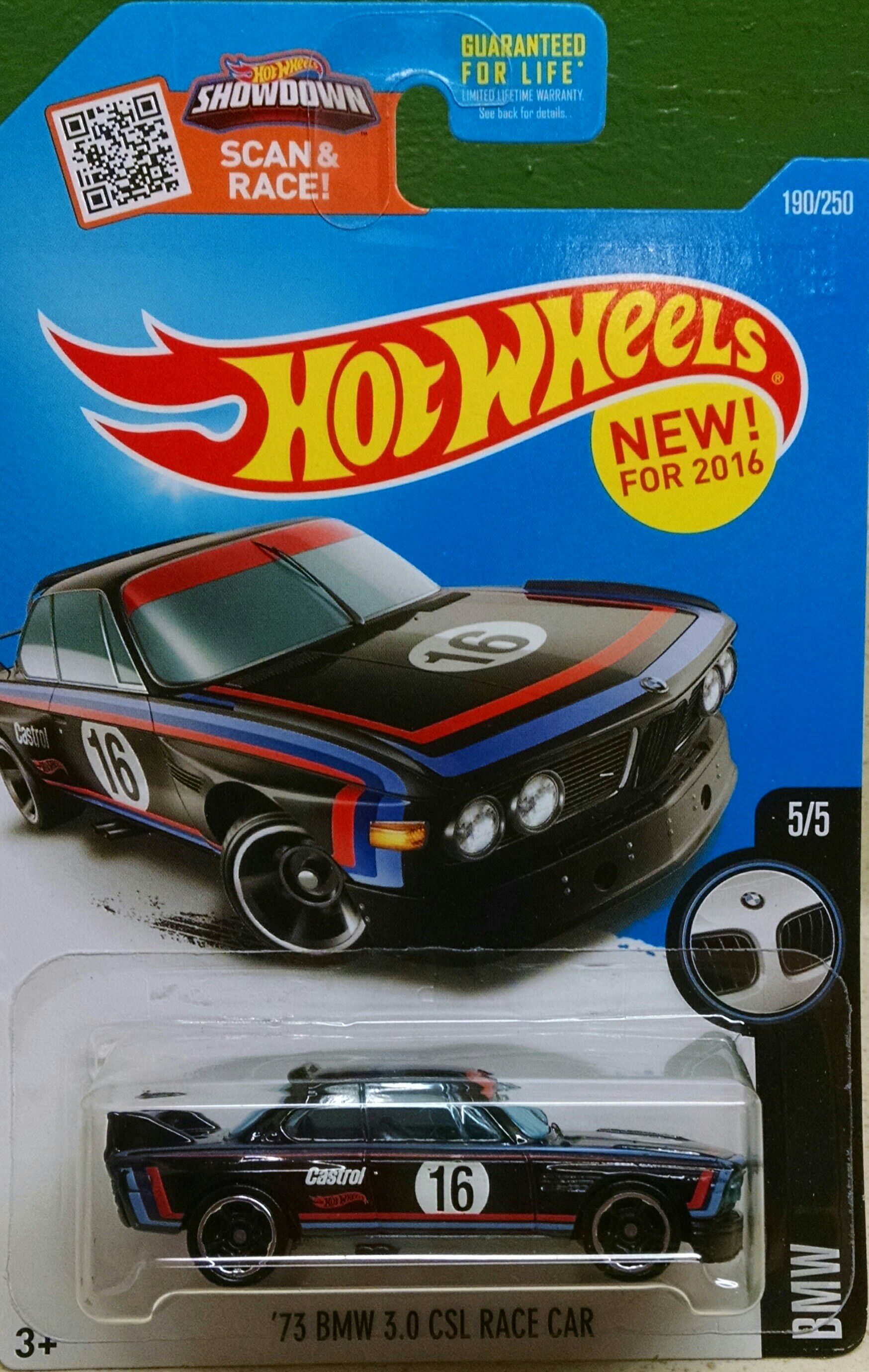 ’73 BMW 3.0 CSL Race Car - Retro Racers toy car collectible - Main Image 1