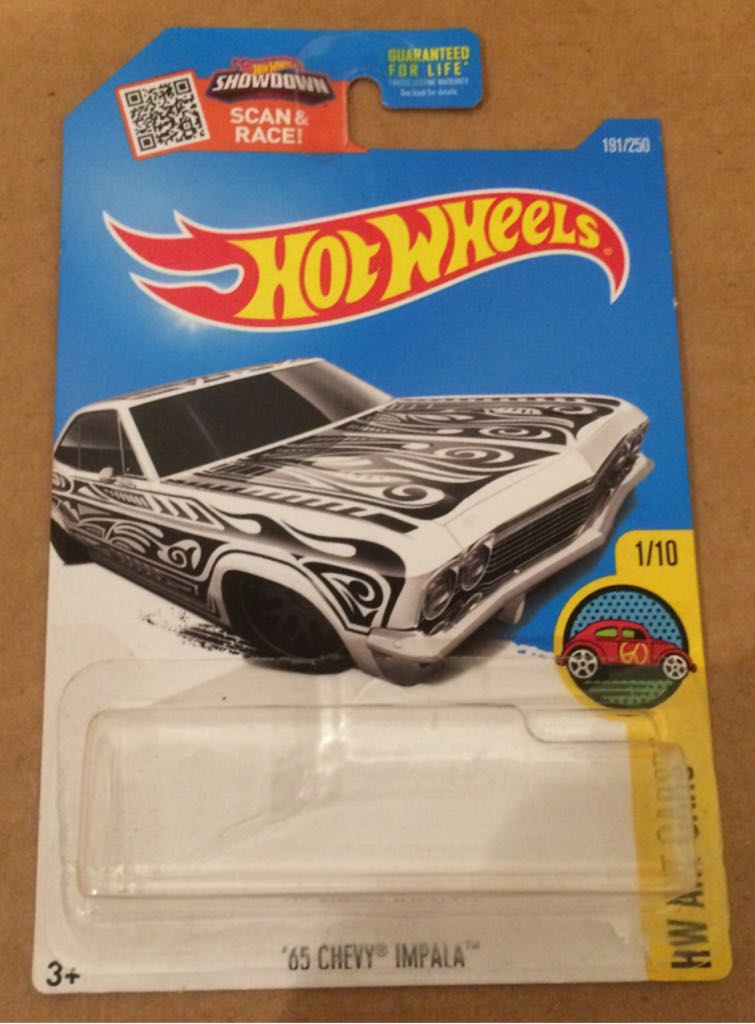 Chevy Impala ’65 - ’16 HW Art Cars toy car collectible - Main Image 2