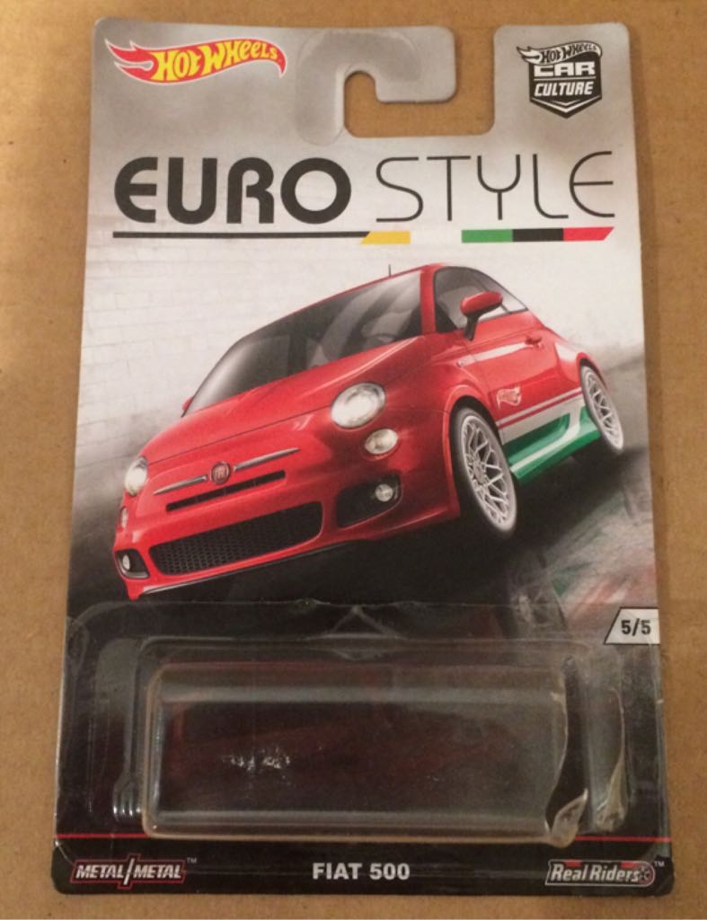 Fiat 500 - 2016 Euro Style toy car collectible - Main Image 2