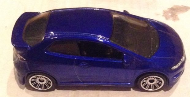 Honda Civic Type R Azul Marino - Machtbox toy car collectible - Main Image 2