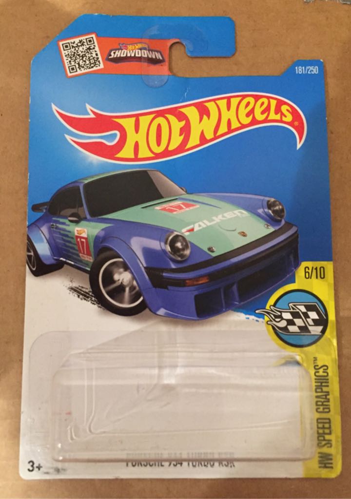 Porsche 934 Turbo RSR - ’16 HW Speed Graphics toy car collectible - Main Image 2