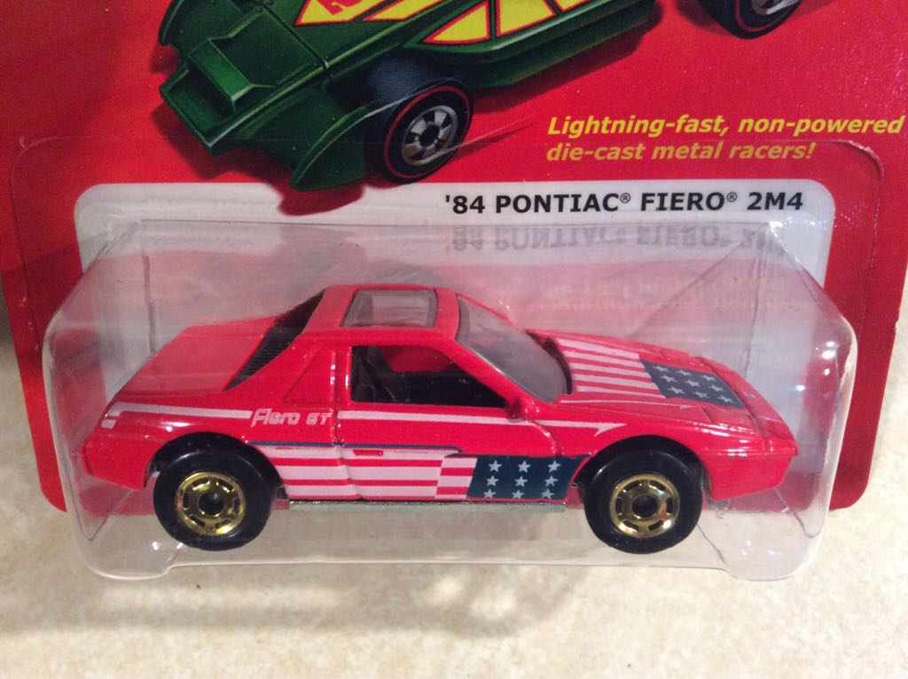 ‘84 Pontiac Fiero 2M4 (m) - The Hot Ones toy car collectible - Main Image 2