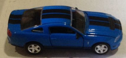 Ford Mustang Shelby GT 500 Azul Electrico - Shelby Colectibles Inc toy car collectible - Main Image 2