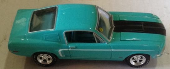 Ford Mustang Verde Esmeralda - Greenlight Collectibles toy car collectible - Main Image 2