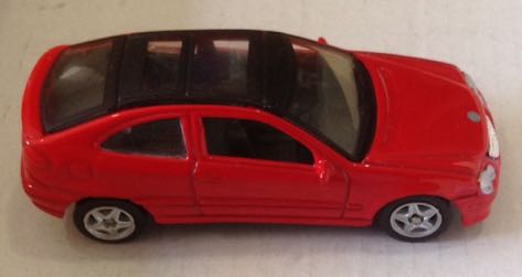 Mercedes Benz C -Class Sport Coupe Rojo - Wellys toy car collectible - Main Image 2