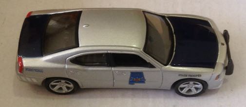 Patrulla Dodge Charger Gris Y Azul - Greenlight Collectibles toy car collectible - Main Image 2