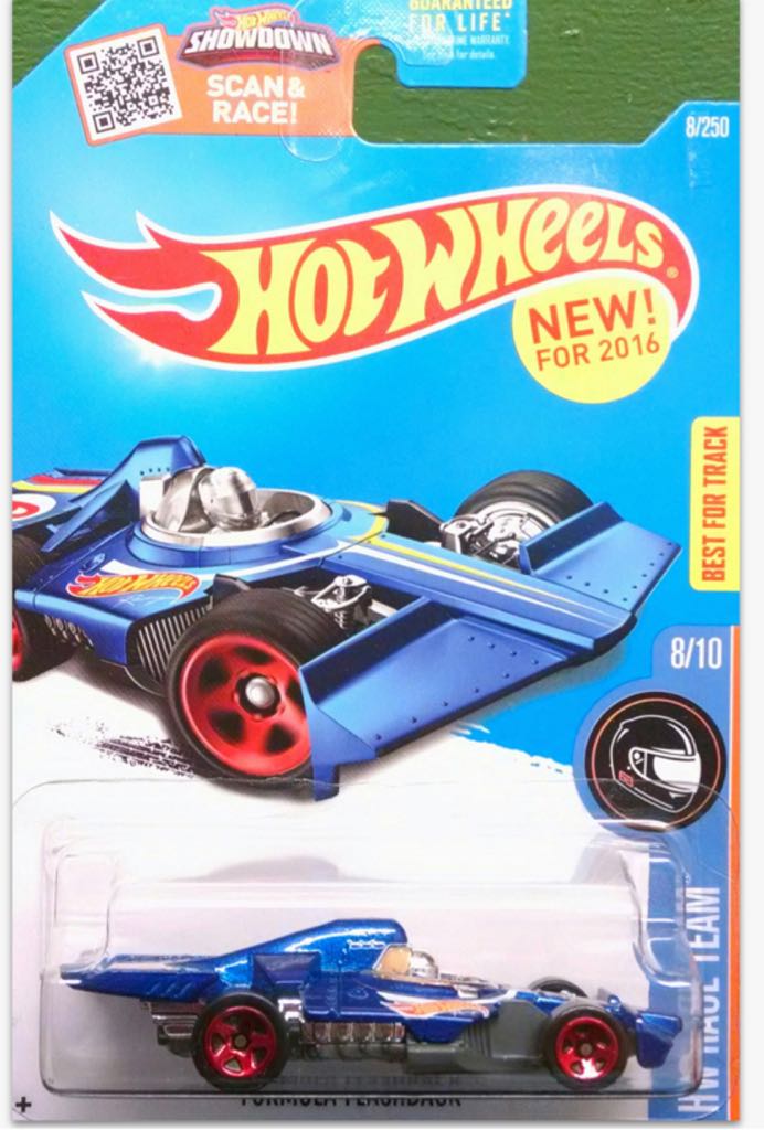 Formula Flashback - 2016 HW Race Team toy car collectible - Main Image 2