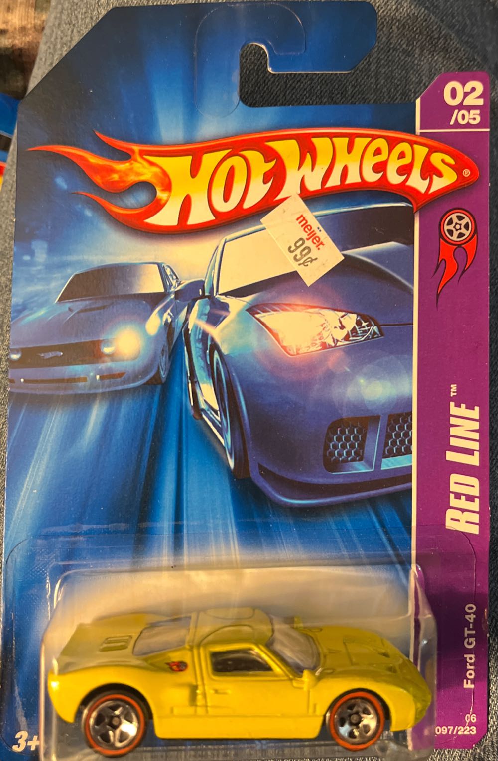 Ford GT-40 - Red Line Series toy car collectible - Main Image 3