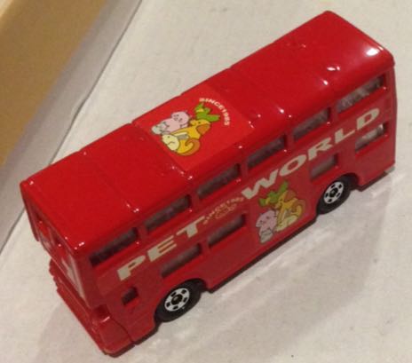 London Bus Pet World Rojo - Tomica toy car collectible - Main Image 2