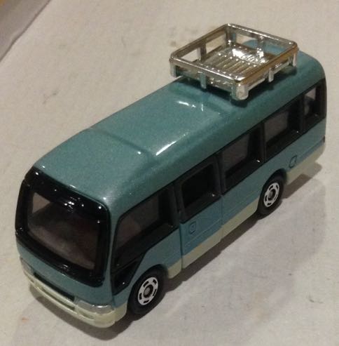 Toyota Coaster Azul Con Canastilla - Tomica toy car collectible - Main Image 2
