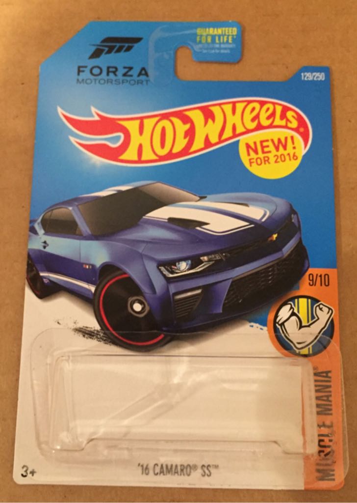 Camaro SS ’16 - ’16 HW Muscle Mania toy car collectible - Main Image 2