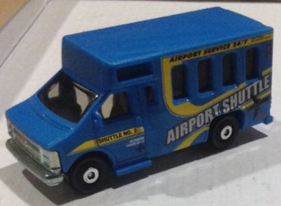 Chevy Tranport Bus Azul - Machtbox toy car collectible - Main Image 2