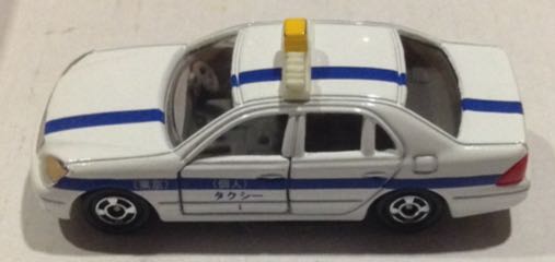 Toyota Celsior Taxi Blanco Japones - Tomica toy car collectible - Main Image 2