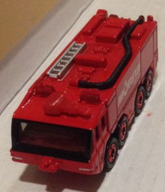 Morita Airport Crash Tender Maf 125A Rojo - Tomica toy car collectible - Main Image 1