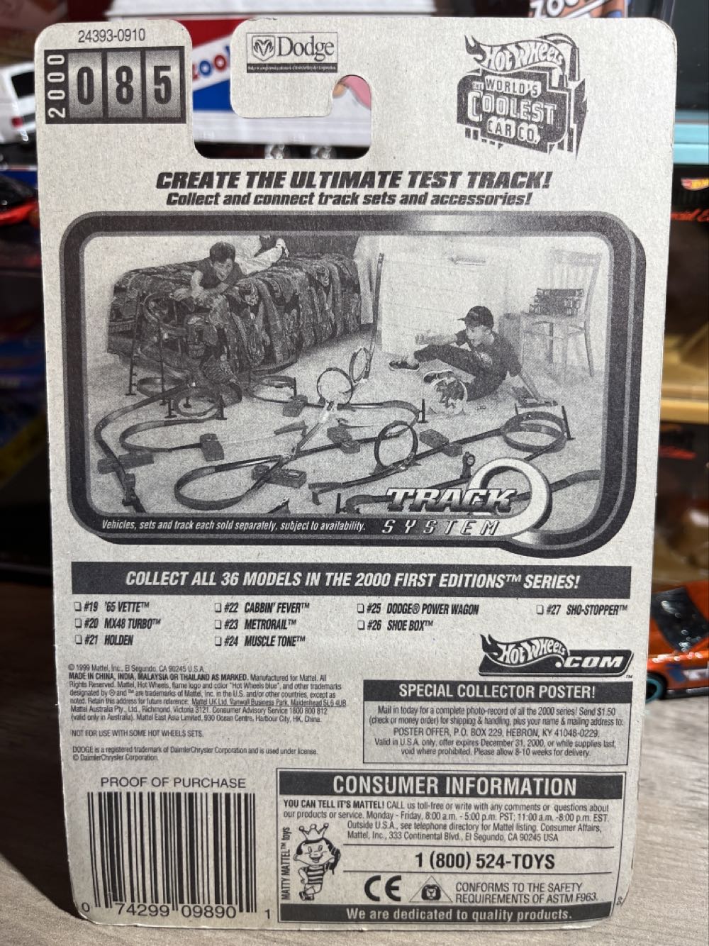 085 - Dodge Power Wagon - 2000 First Editions toy car collectible - Main Image 3