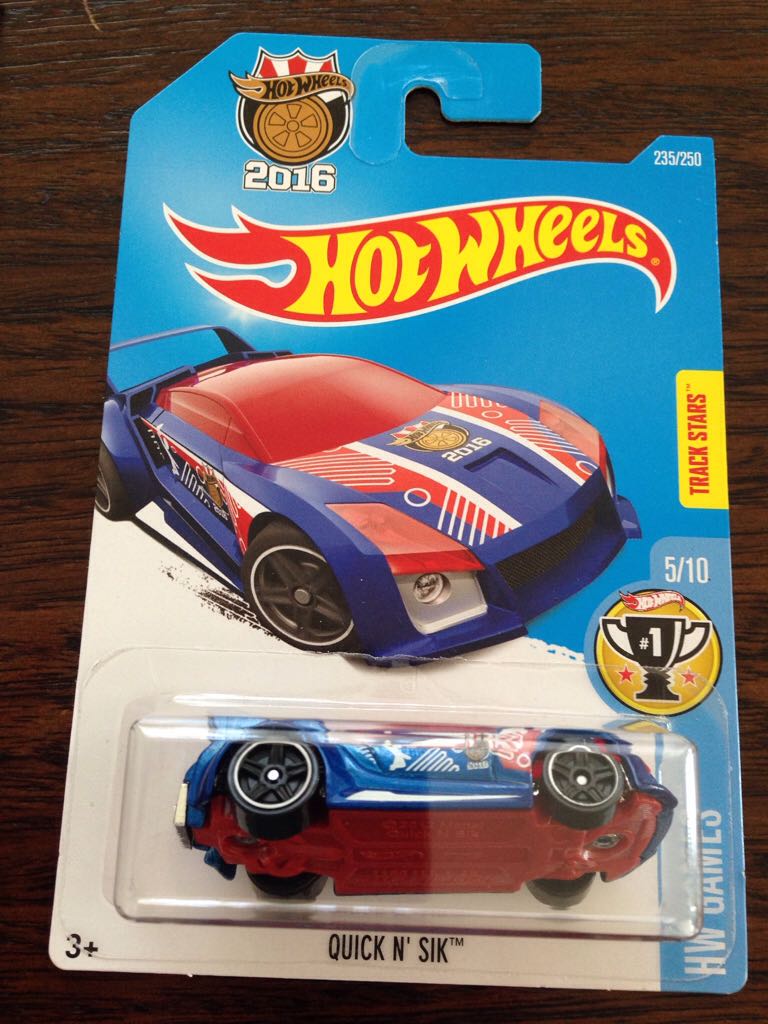 Quick N’ Sik - 2016 HW Games toy car collectible - Main Image 1