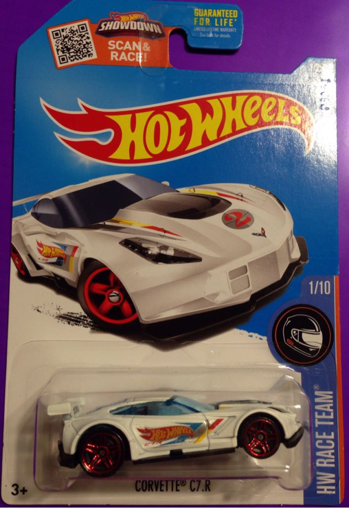 Corvette C7-R - ’16 HW Race Team toy car collectible - Main Image 1