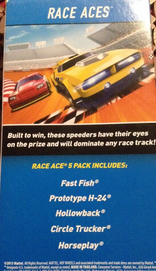 Race Aces 5 Pack - Djd17 toy car collectible - Main Image 2