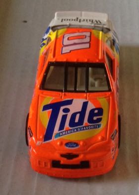 Ford Thunderbird 10 Tide Naranja Nascar - Hot Wheels toy car collectible - Main Image 1