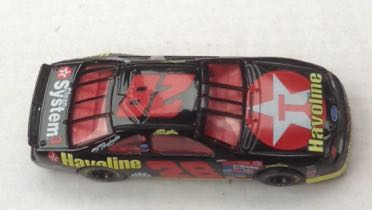Ford Thunderbird 28 Havoline Negro Nascar - Hot Wheels toy car collectible - Main Image 2