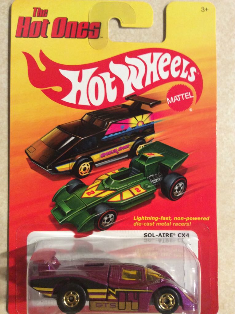 Sol-Air CX4 Hot Ones - The Hot Ones toy car collectible - Main Image 1