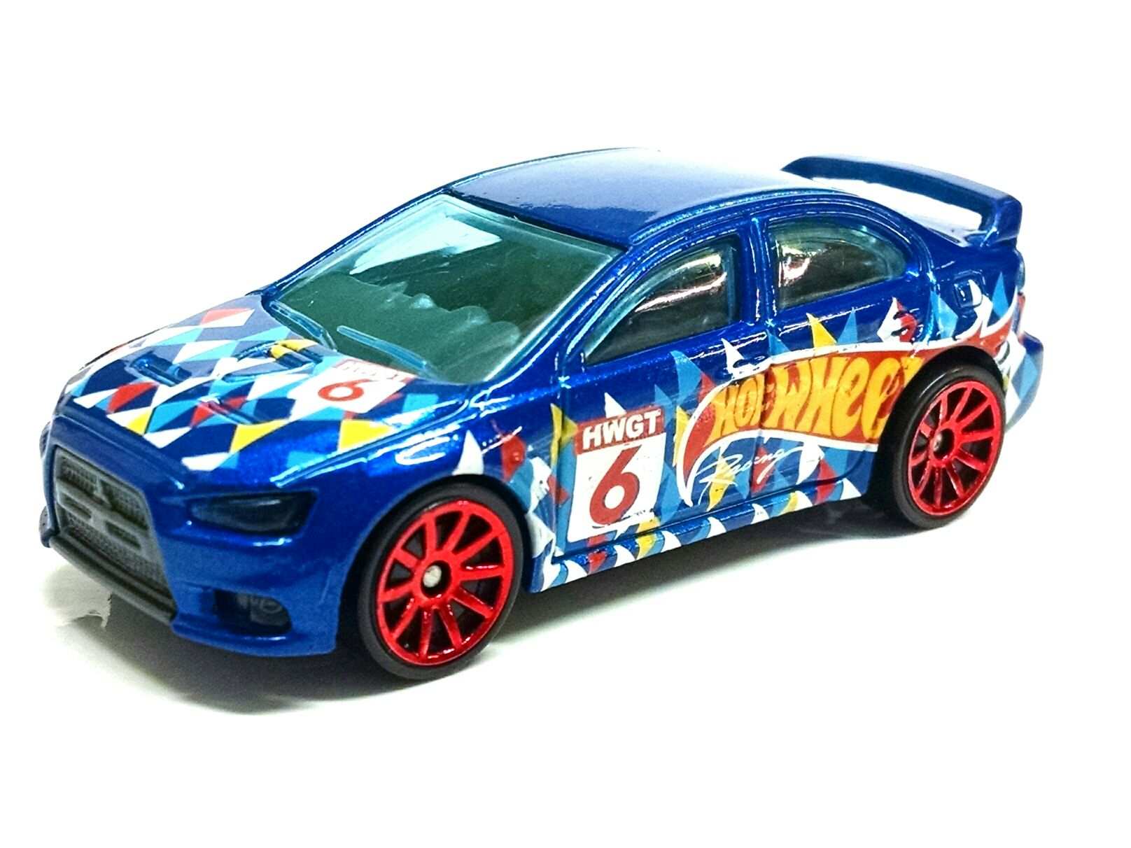 2008 Lancer Evolution - HW Race Team toy car collectible - Main Image 2