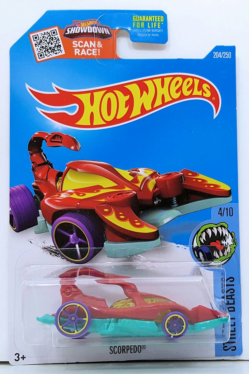 Scorpedo - HW Street Beasts toy car collectible - Main Image 2