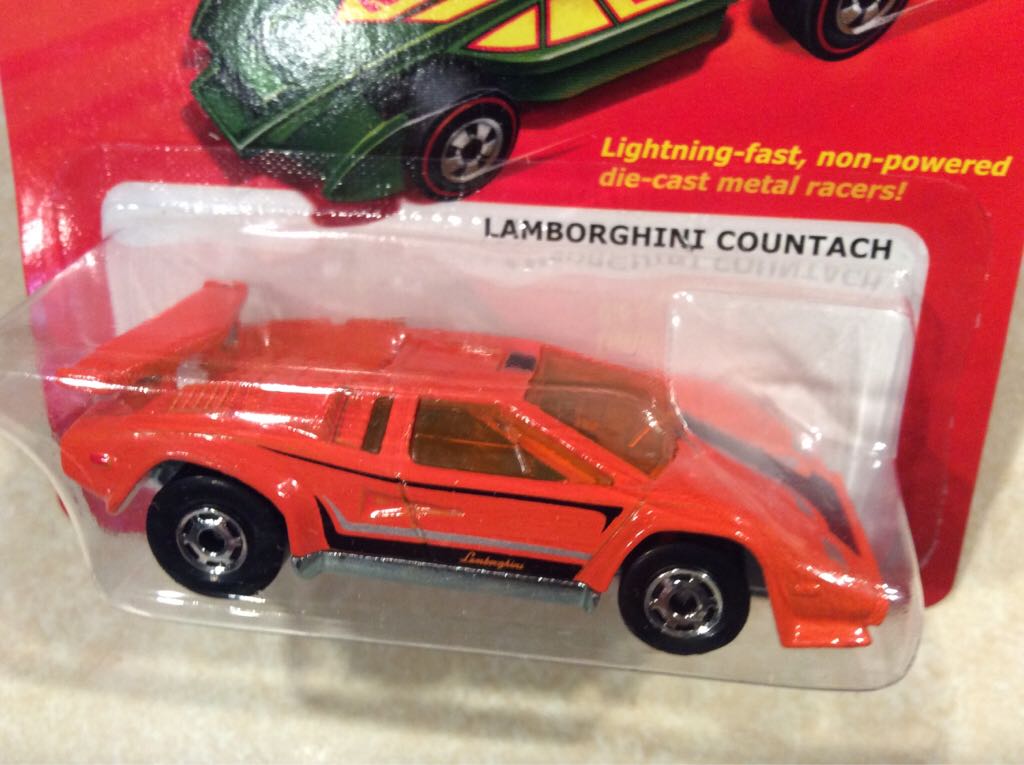 Lamborghini Countach Hot Ones - The Hot Ones toy car collectible - Main Image 2