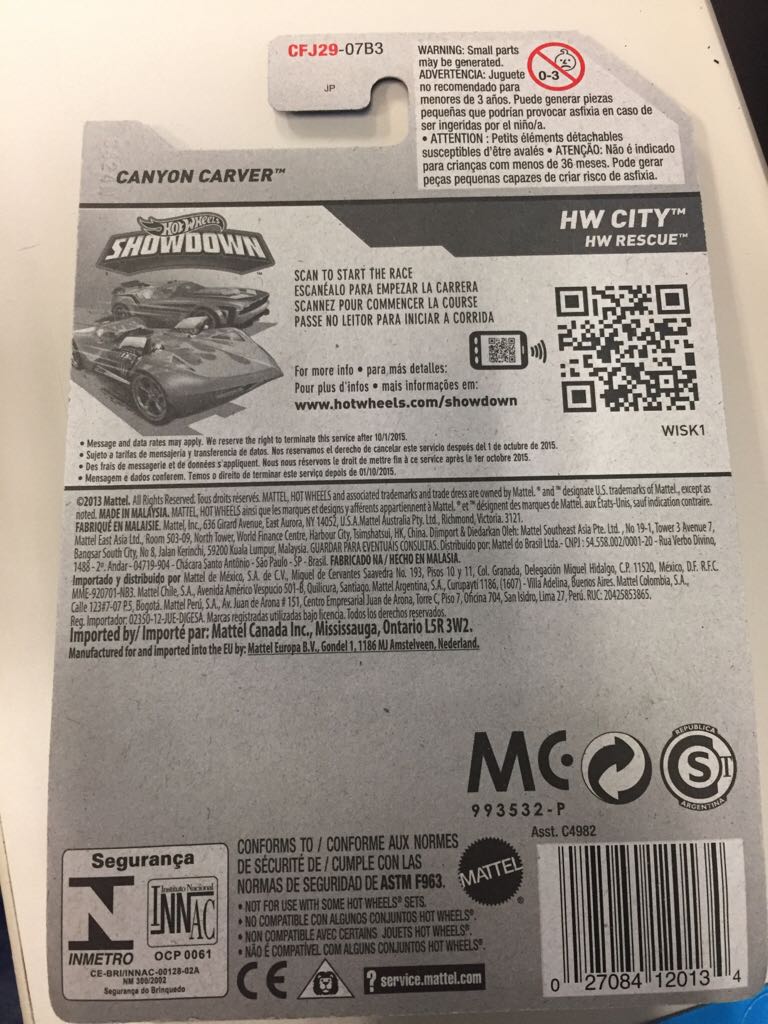 Canyon Carver - ’14 HW City toy car collectible - Main Image 2