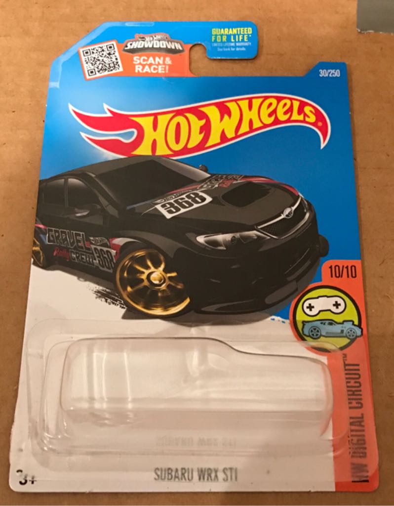 Subaru WRX STI - ’16 HW Digital Circuit toy car collectible - Main Image 2