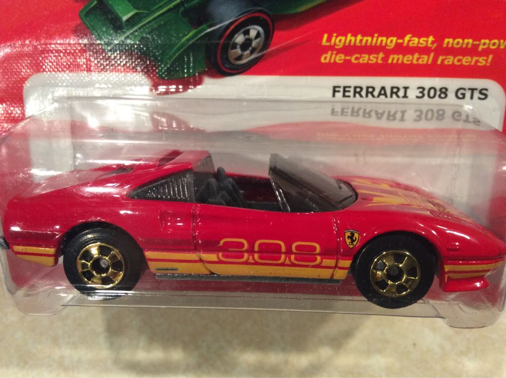 Ferrari 308 GTS Hot Ones - The Hot Ones toy car collectible - Main Image 2